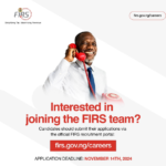 FIRS Recruitment Portal 2024: Application Form, Qualifications, and How to Apply